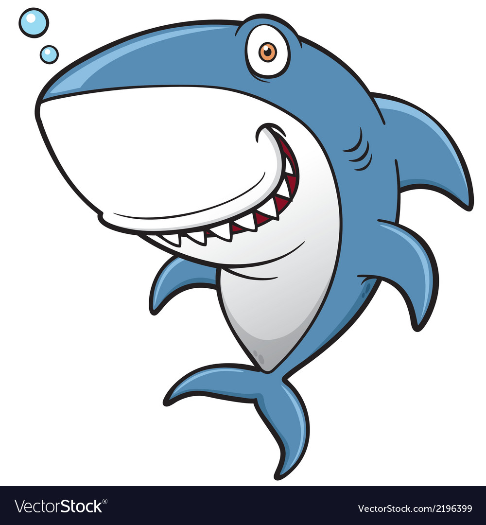 Detail Shark Vector Image Nomer 16