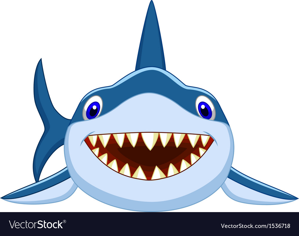 Detail Shark Vector Image Nomer 46