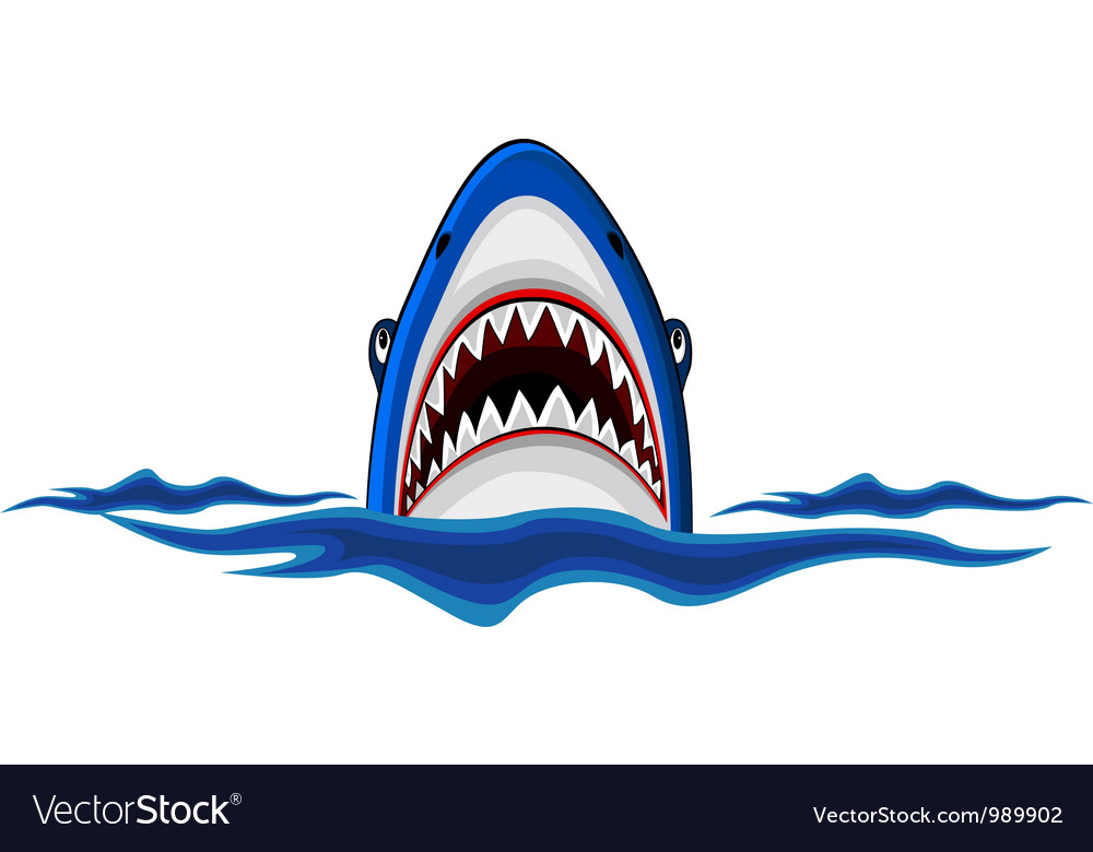 Detail Shark Vector Image Nomer 50