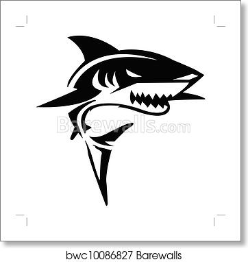 Detail Shark Vector Image Nomer 52