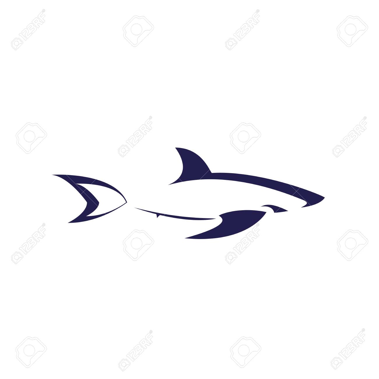 Detail Shark Vector Image Nomer 55