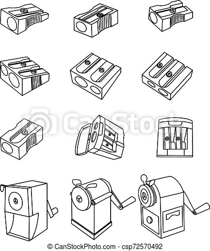 Detail Sharpener Clipart Black And White Nomer 42