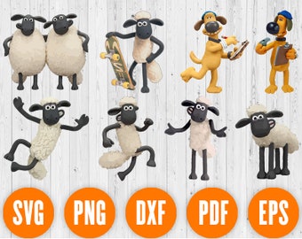 Detail Shaun The Sheep Vector Nomer 27