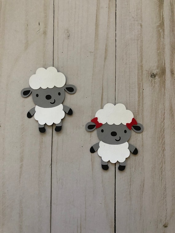 Detail Sheep Cutouts Nomer 29