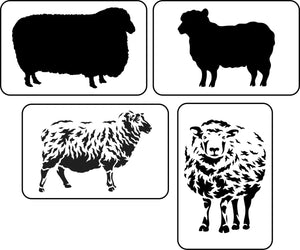 Detail Sheep Cutouts Nomer 48