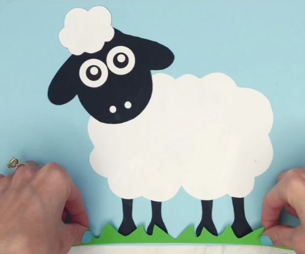 Detail Sheep Cutouts Nomer 8