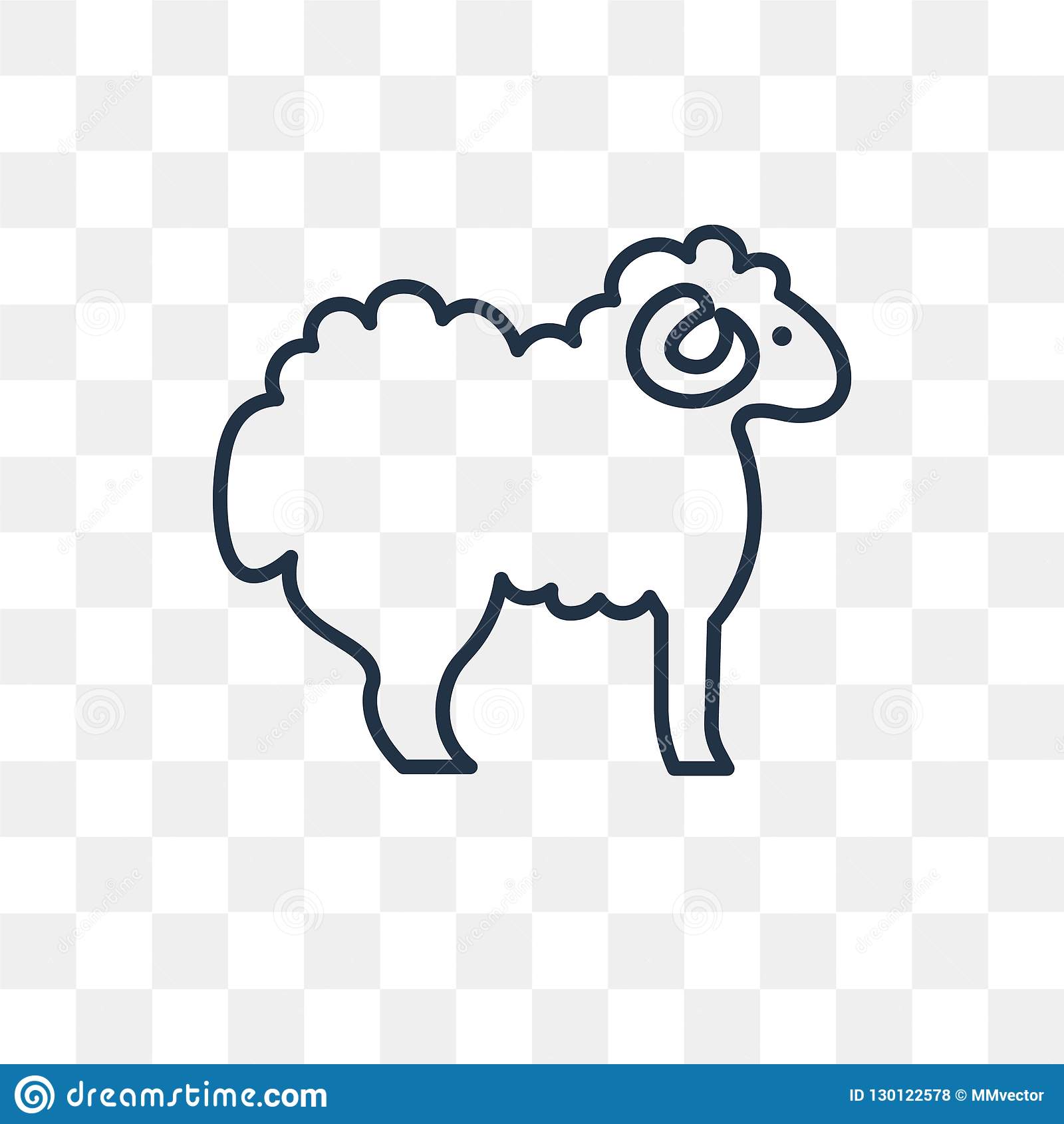 Detail Sheep No Background Nomer 27