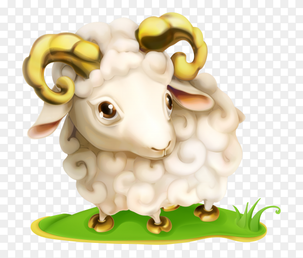 Detail Sheep No Background Nomer 52