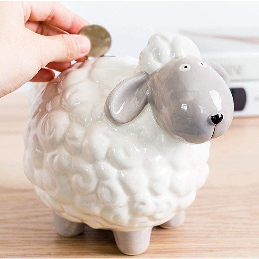 Detail Sheep Piggy Bank Nomer 2