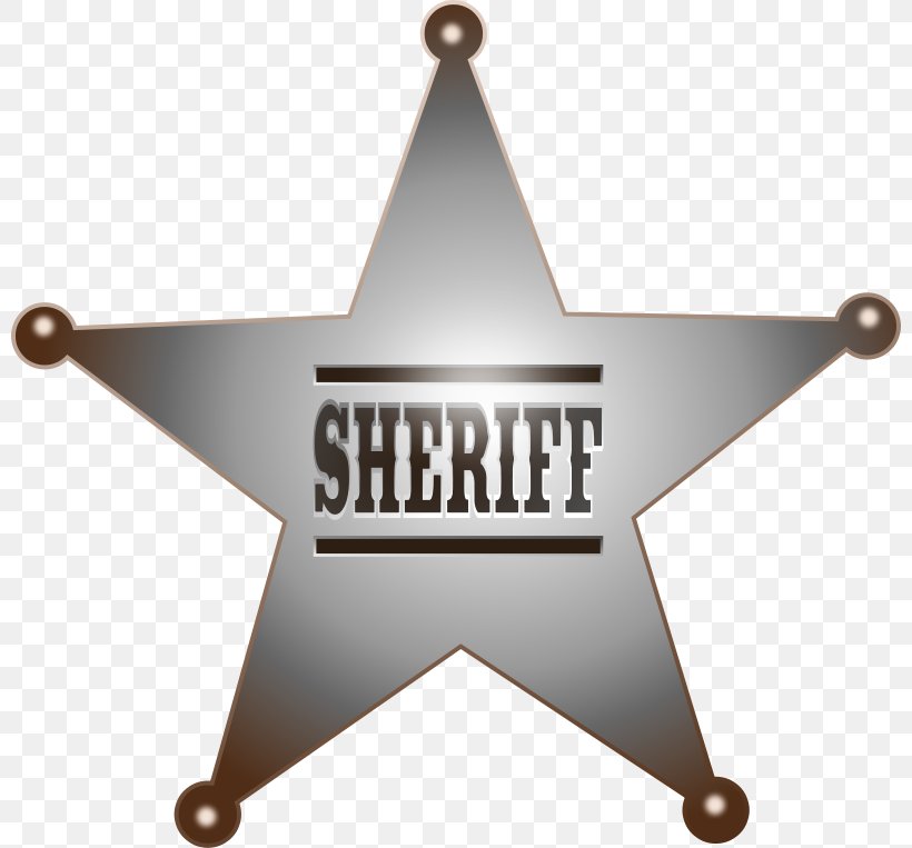 Detail Sheriff Badge Clipart Nomer 44