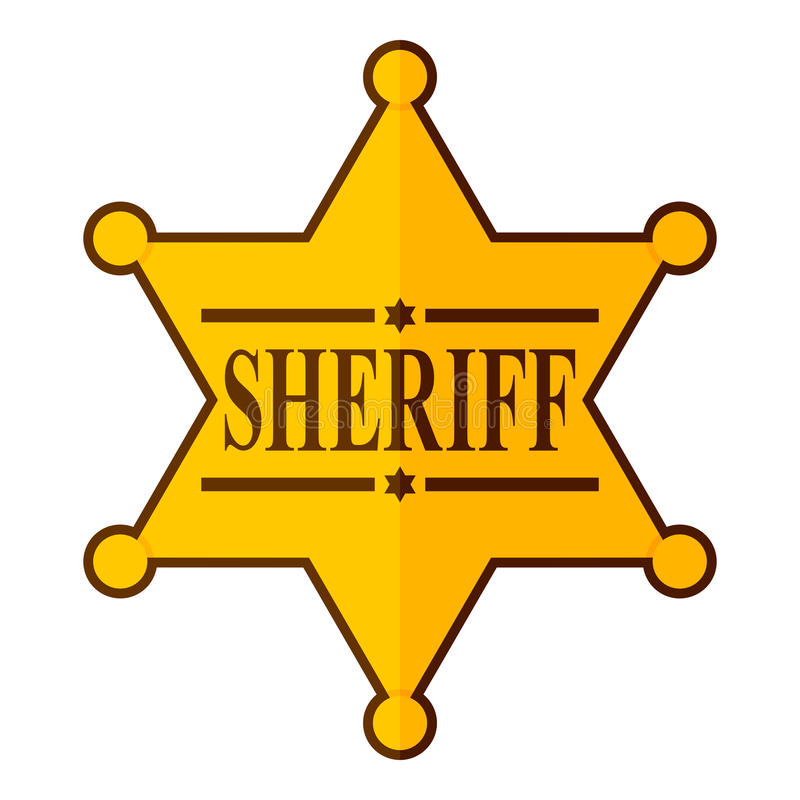 Detail Sheriff Badge Clipart Nomer 8