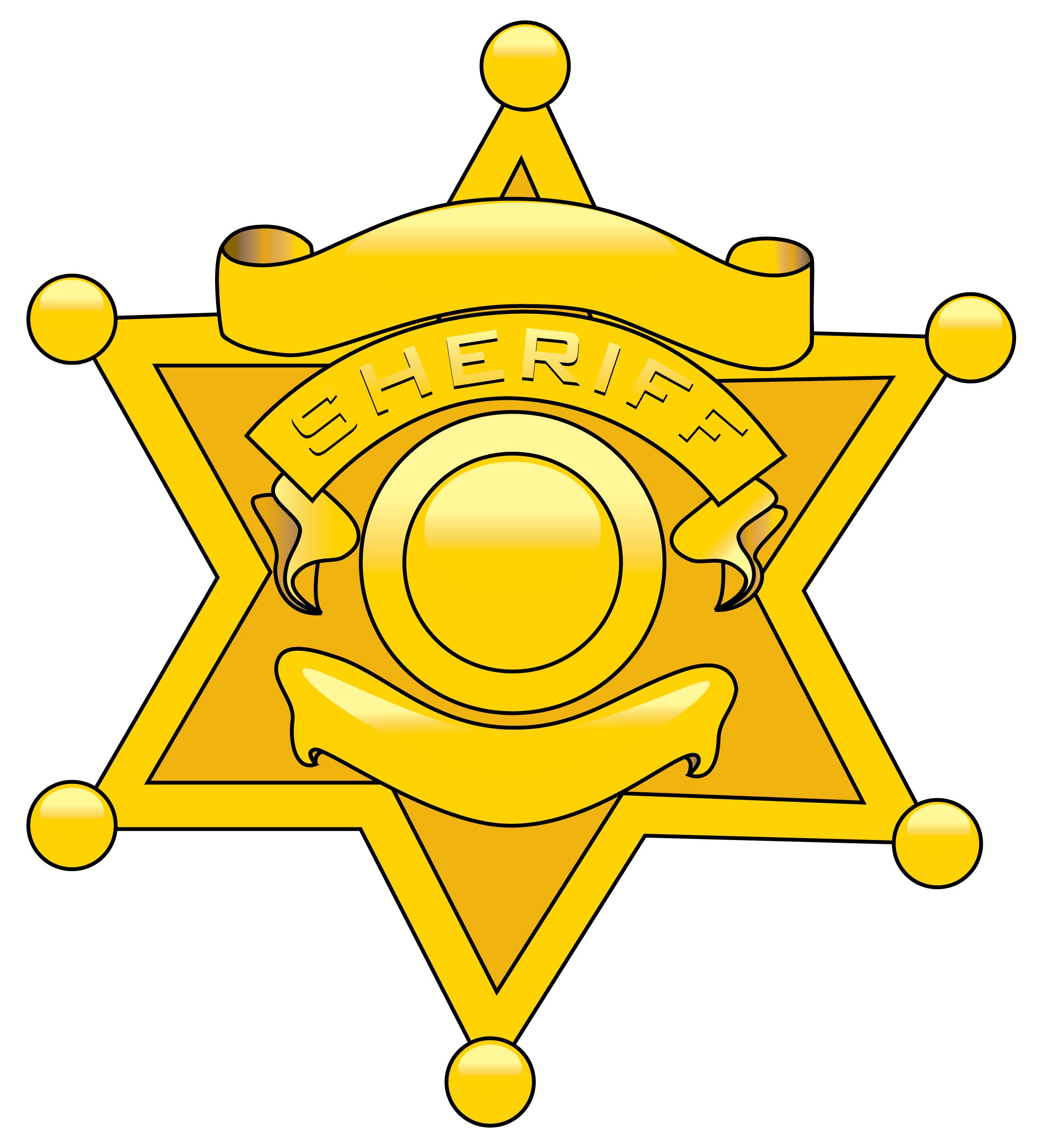 Sheriff Badge Clipart Free - KibrisPDR