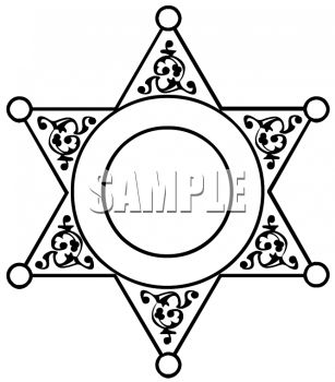 Detail Sheriff Badge Clipart Free Nomer 31