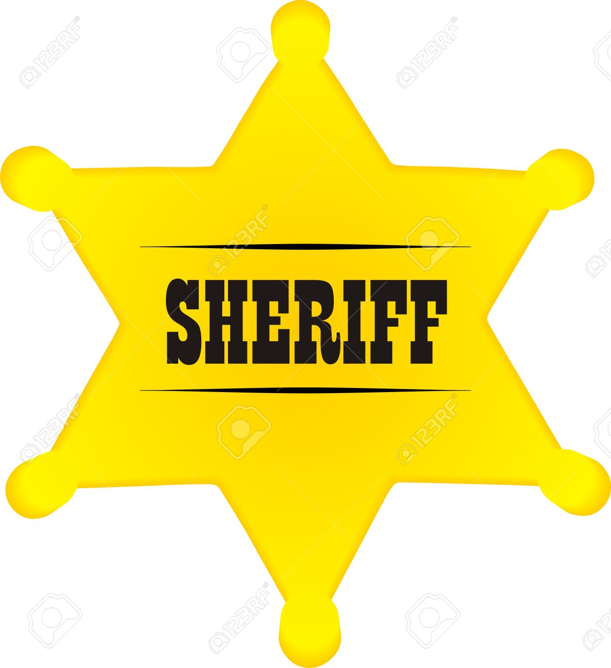 Detail Sheriff Badge Clipart Free Nomer 36