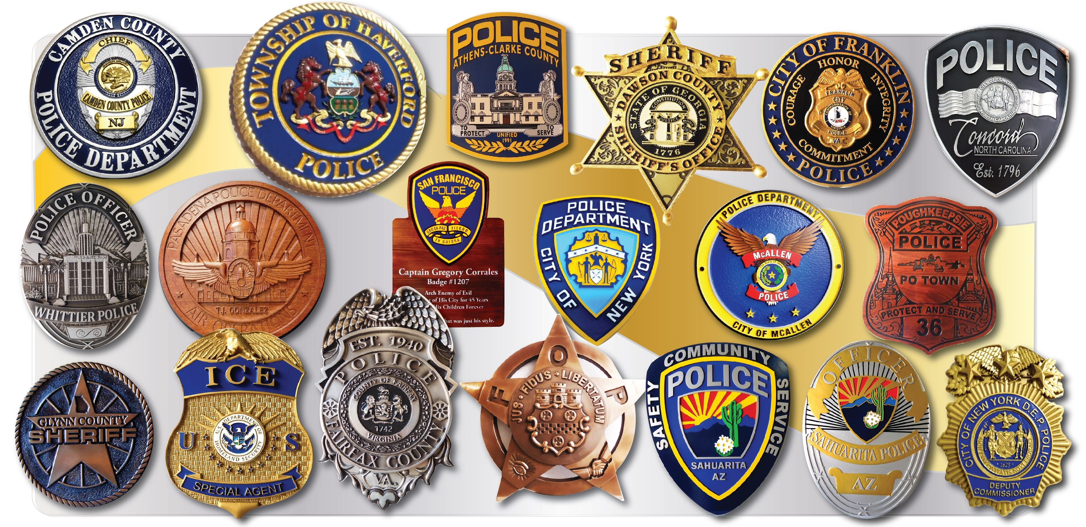 Detail Sheriff Badge Image Nomer 43