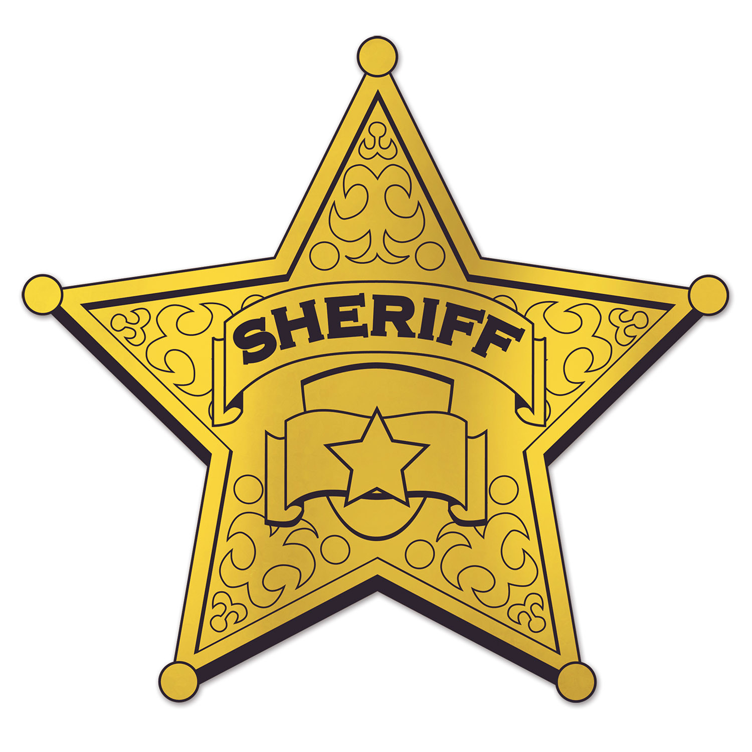 Detail Sheriff Badge Images Nomer 2