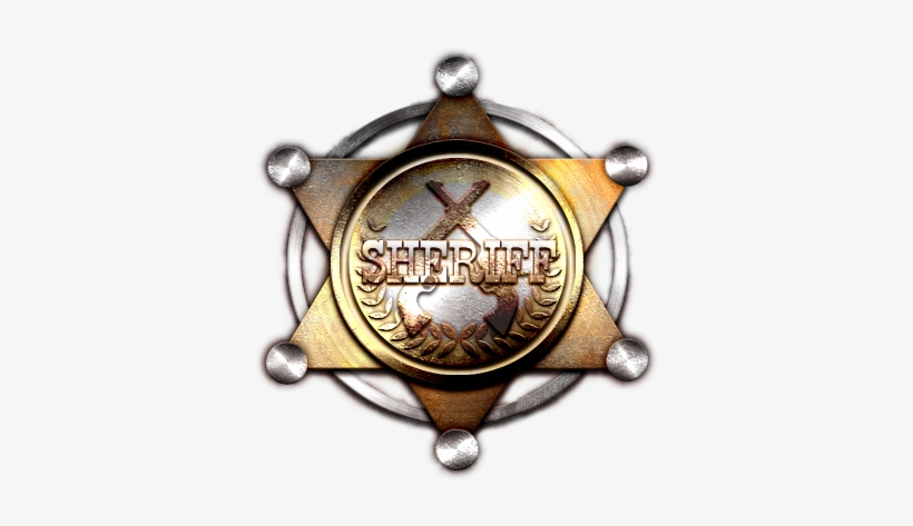 Detail Sheriff Badge Transparent Background Nomer 36
