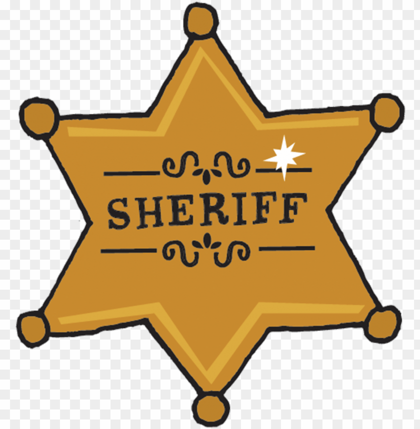 Detail Sheriff Badge Transparent Background Nomer 6