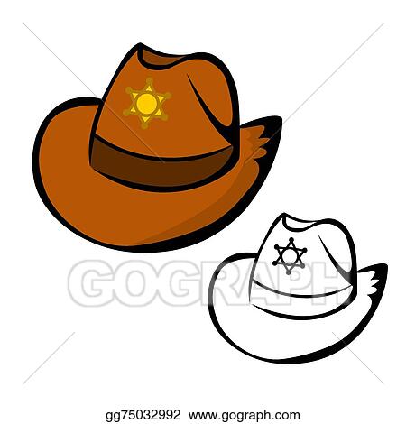 Detail Sheriff Hat Clipart Nomer 40