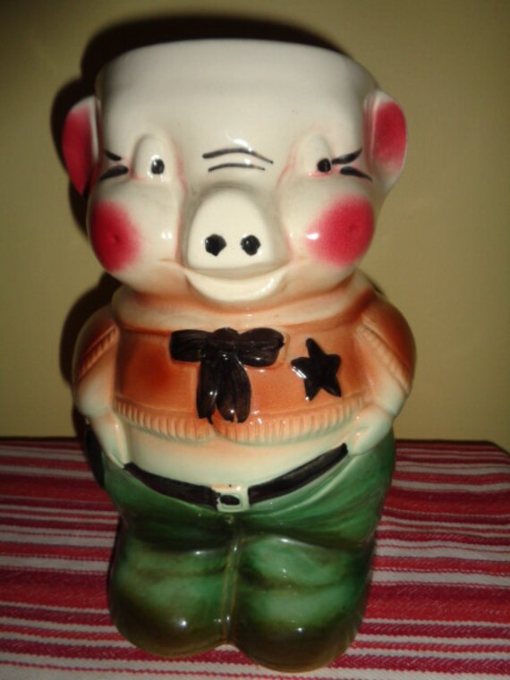 Detail Sheriff Pig Cookie Jar Nomer 12