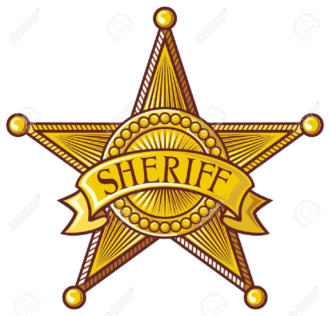 Detail Sheriff Star Image Nomer 11