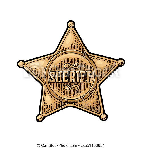 Detail Sheriff Star Image Nomer 12