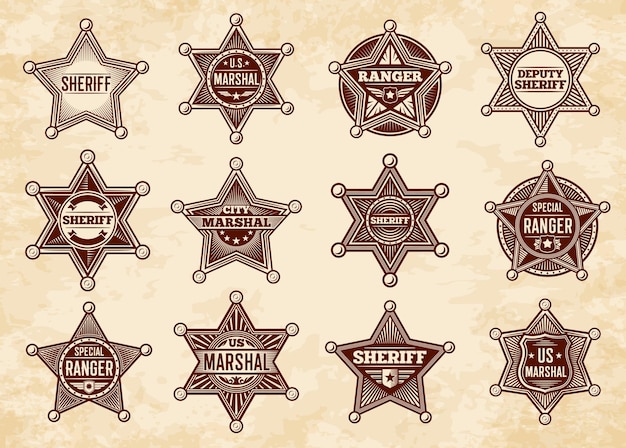 Detail Sheriff Star Image Nomer 28