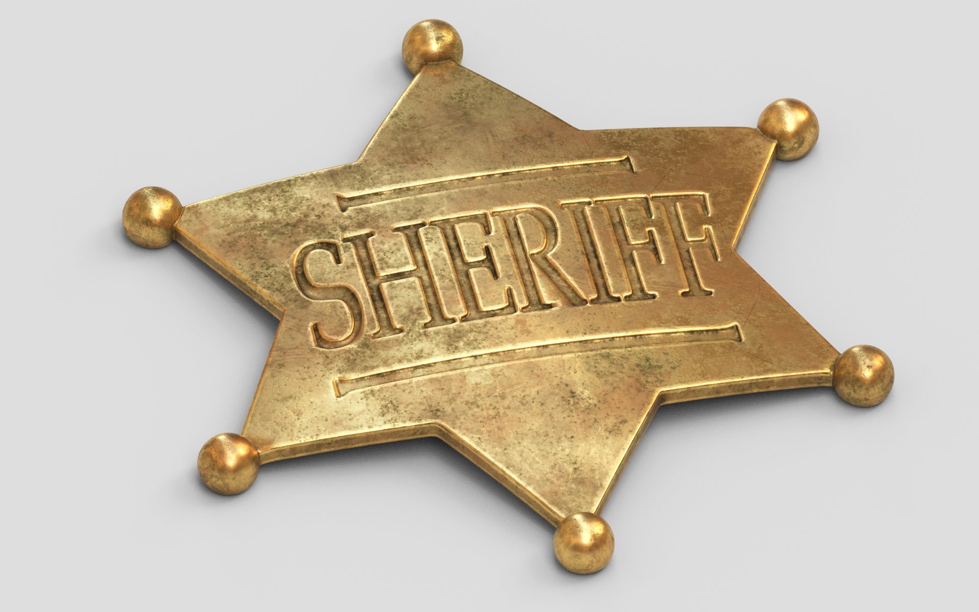 Detail Sheriffs Badge Nomer 13