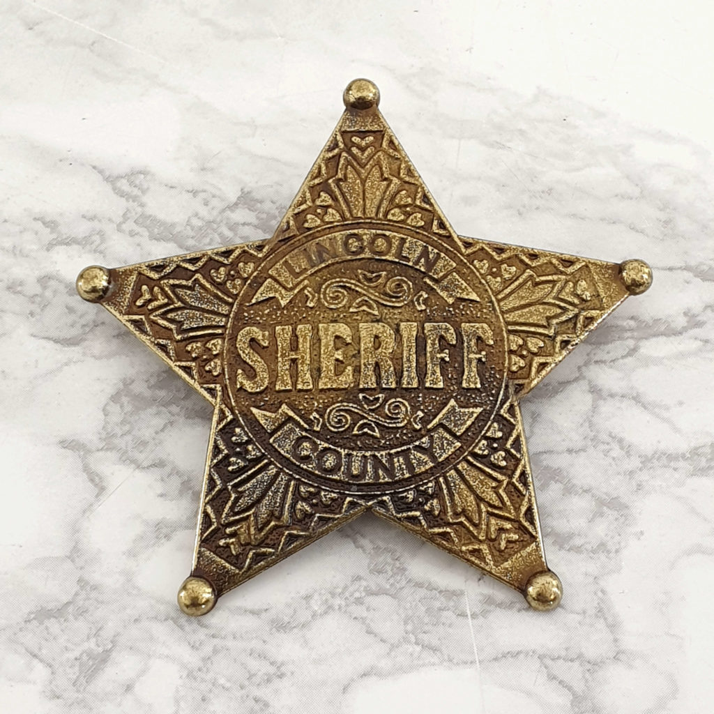 Detail Sheriffs Badge Nomer 17