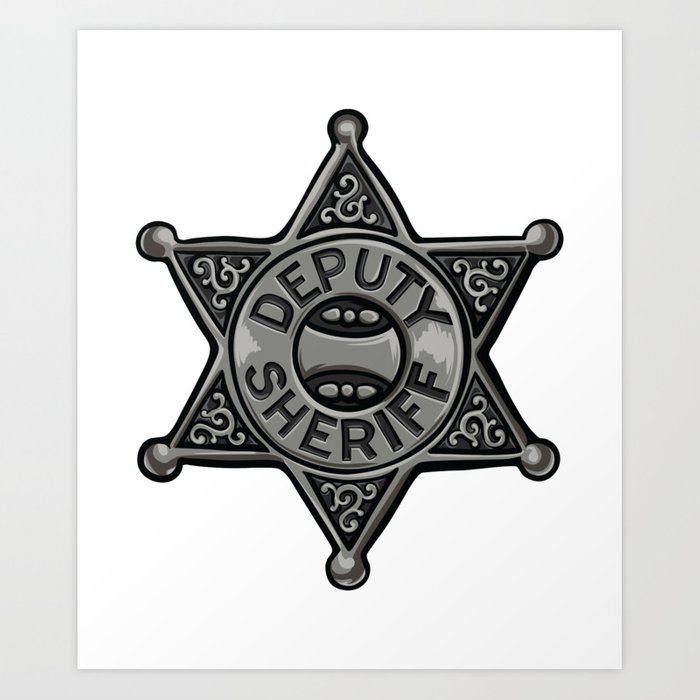Detail Sheriffs Badge Nomer 33
