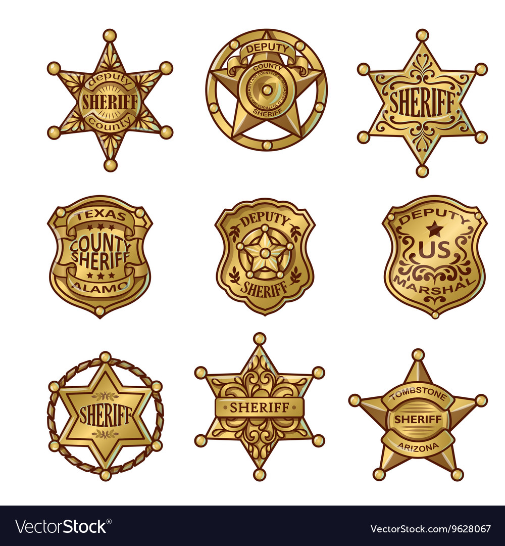 Detail Sheriffs Badge Nomer 35
