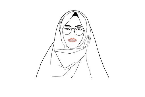 Detail Wanita Jilbab Kartun Nomer 35