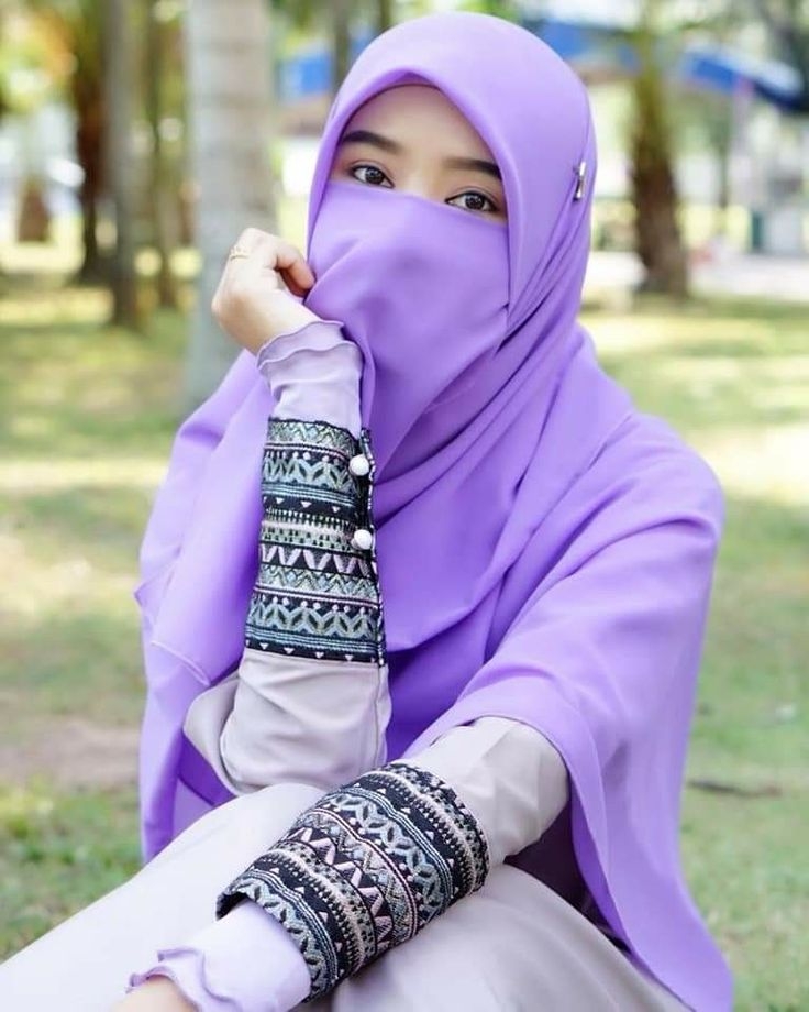 Detail Wanita Muslimah Bercadar Cantik Nomer 49