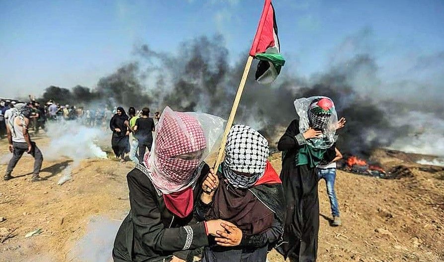 Detail Wanita Palestina Perang Nomer 33