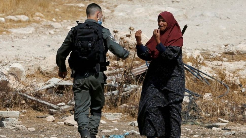 Detail Wanita Palestina Perang Nomer 46