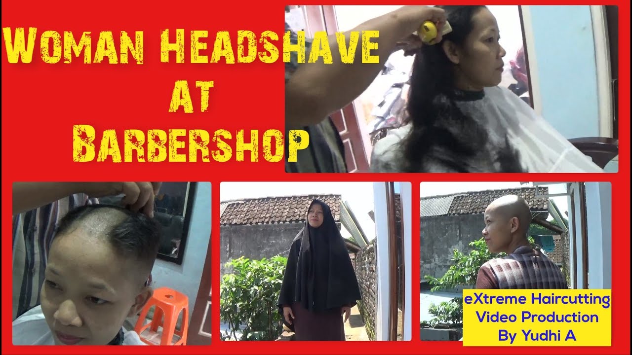 Detail Wanita Potong Rambut Di Barbershop Nomer 8