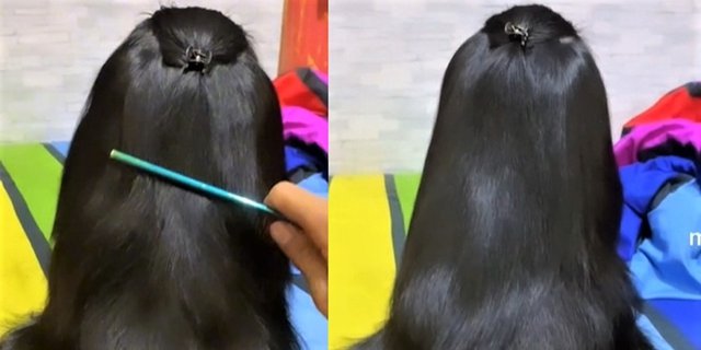 Detail Wanita Rambut Panjang Hitam Nomer 49