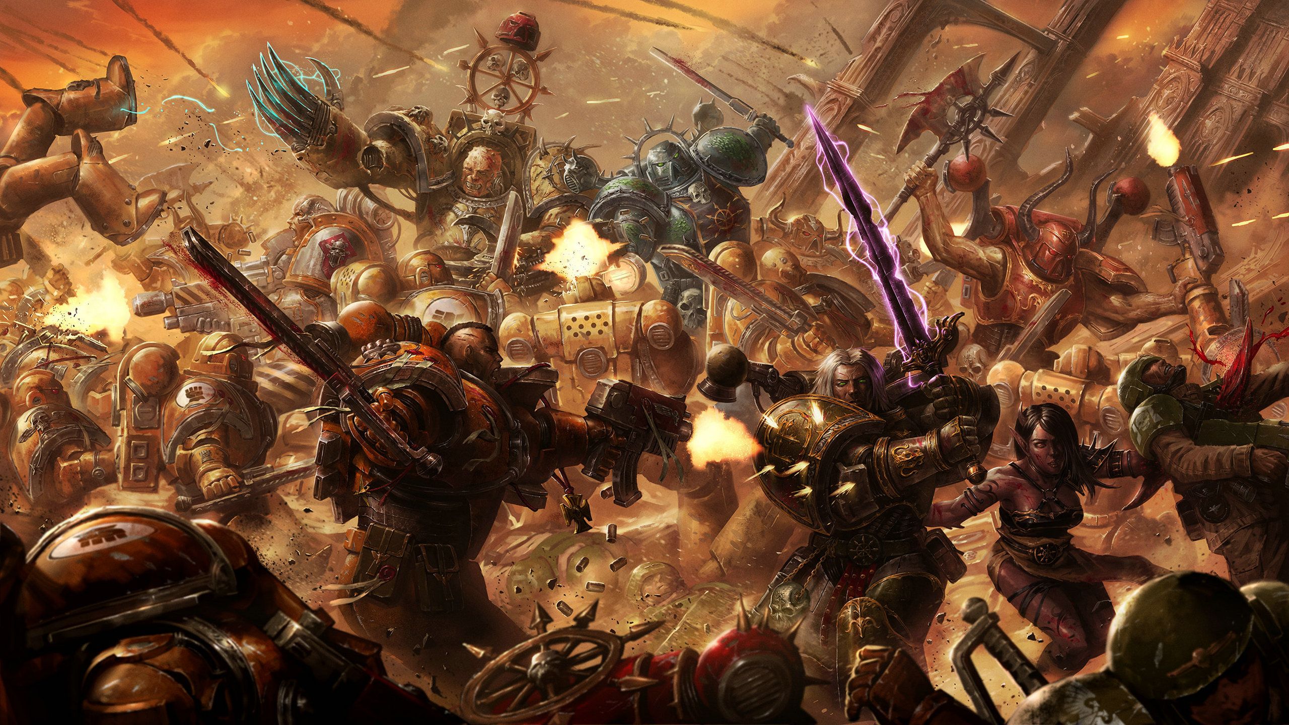 Detail Warhammer 40k Wallpaper Nomer 44