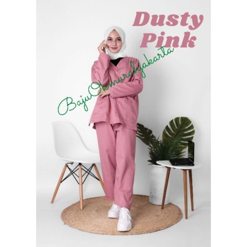 Detail Warna Baju Dusty Pink Nomer 18