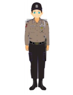 Detail Warna Baju Polisi Kartun Nomer 27