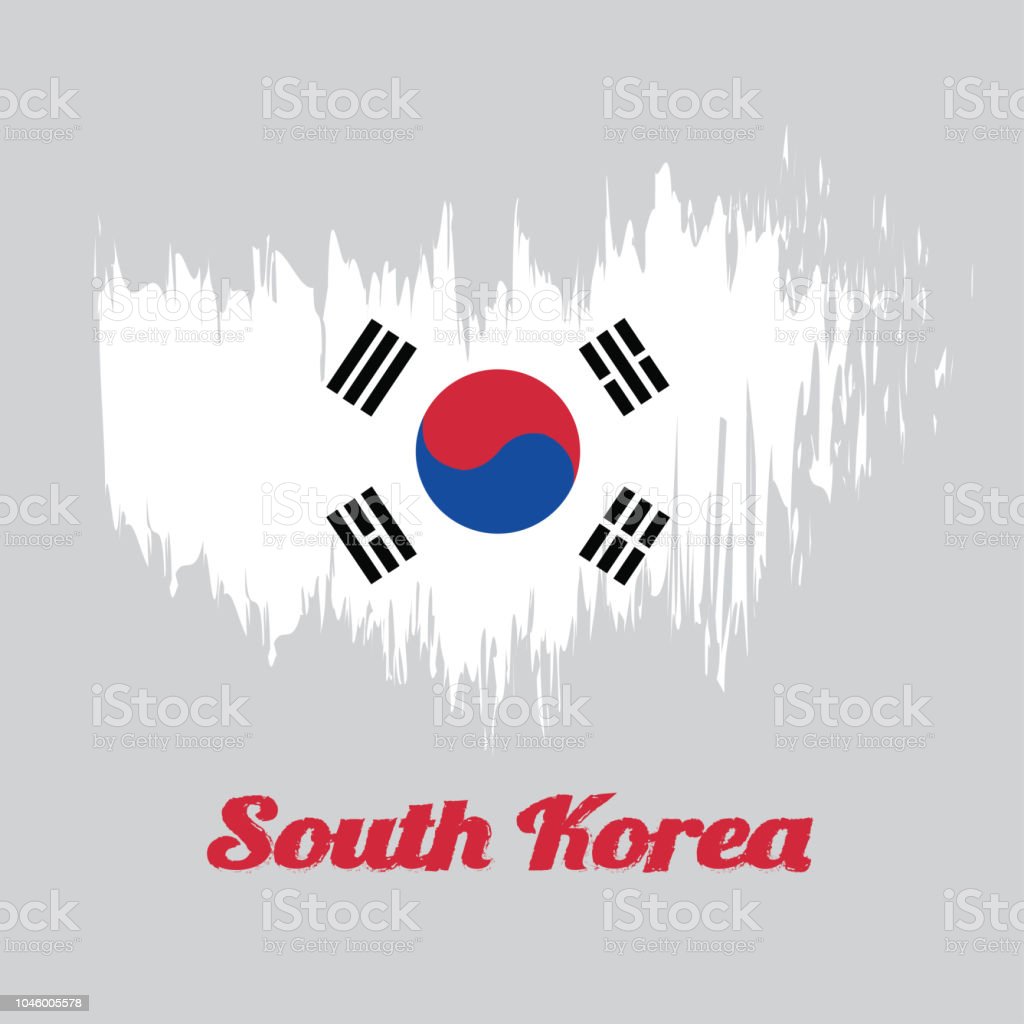 Detail Warna Bendera Korea Selatan Nomer 7
