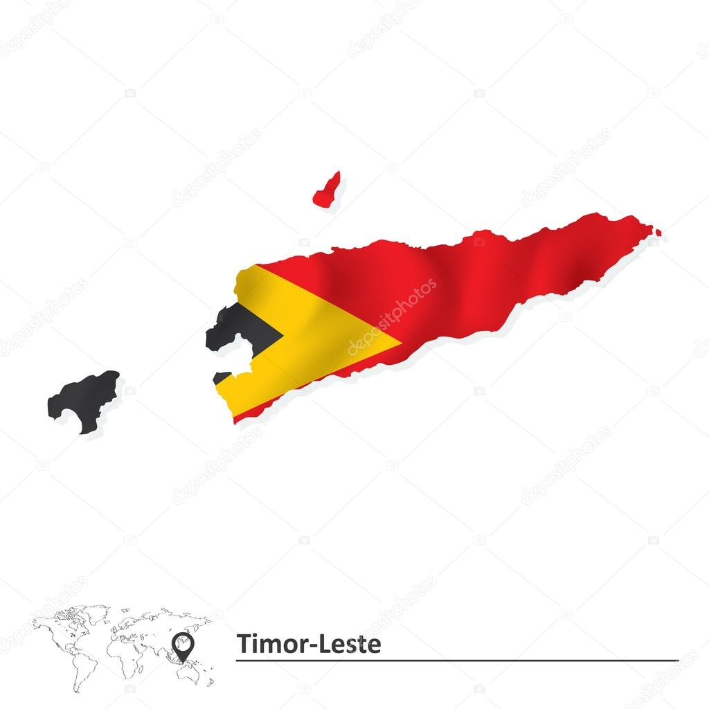 Detail Warna Bendera Timor Leste Nomer 12