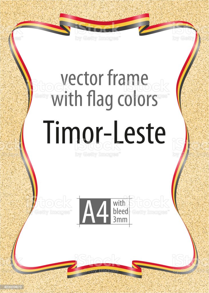 Detail Warna Bendera Timor Leste Nomer 41