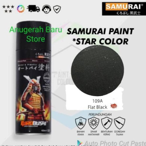 Detail Warna Biru Doff Samurai Nomer 16