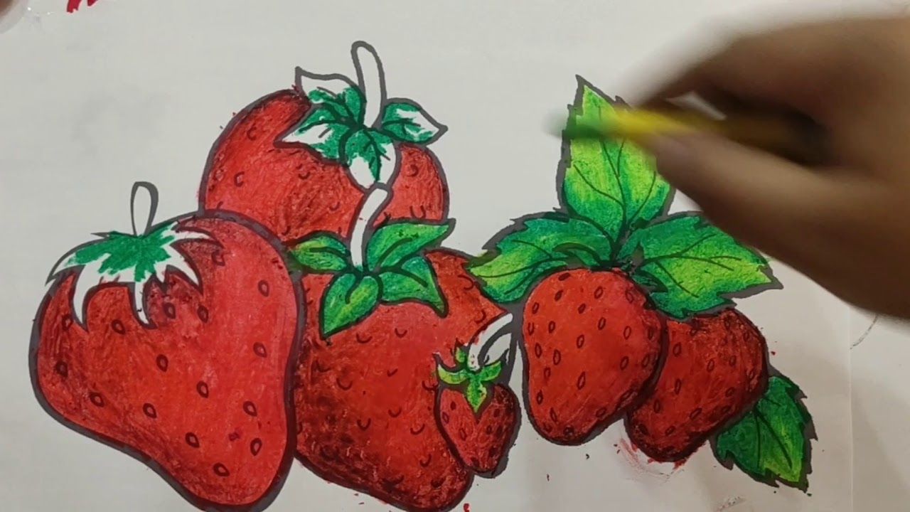 Detail Warna Buah Strawberry Nomer 35