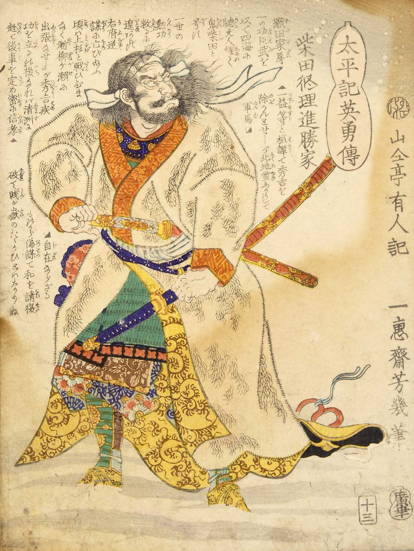 Detail Shibata Katsuie Samurai Warriors Nomer 54