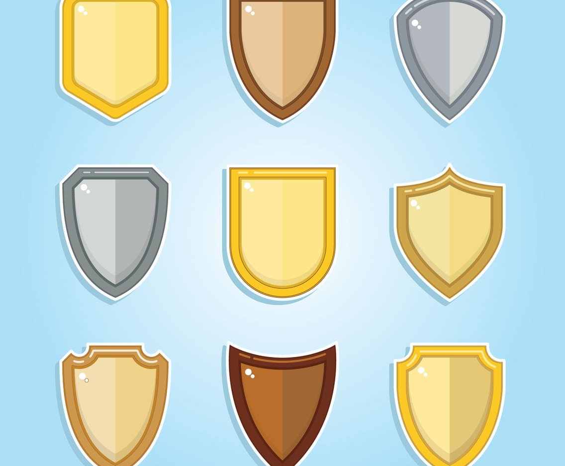 Detail Shield Images Clipart Nomer 15