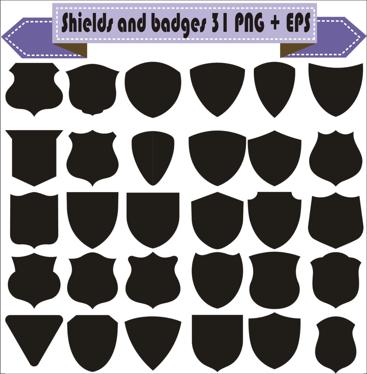 Detail Shield Shape Png Nomer 56