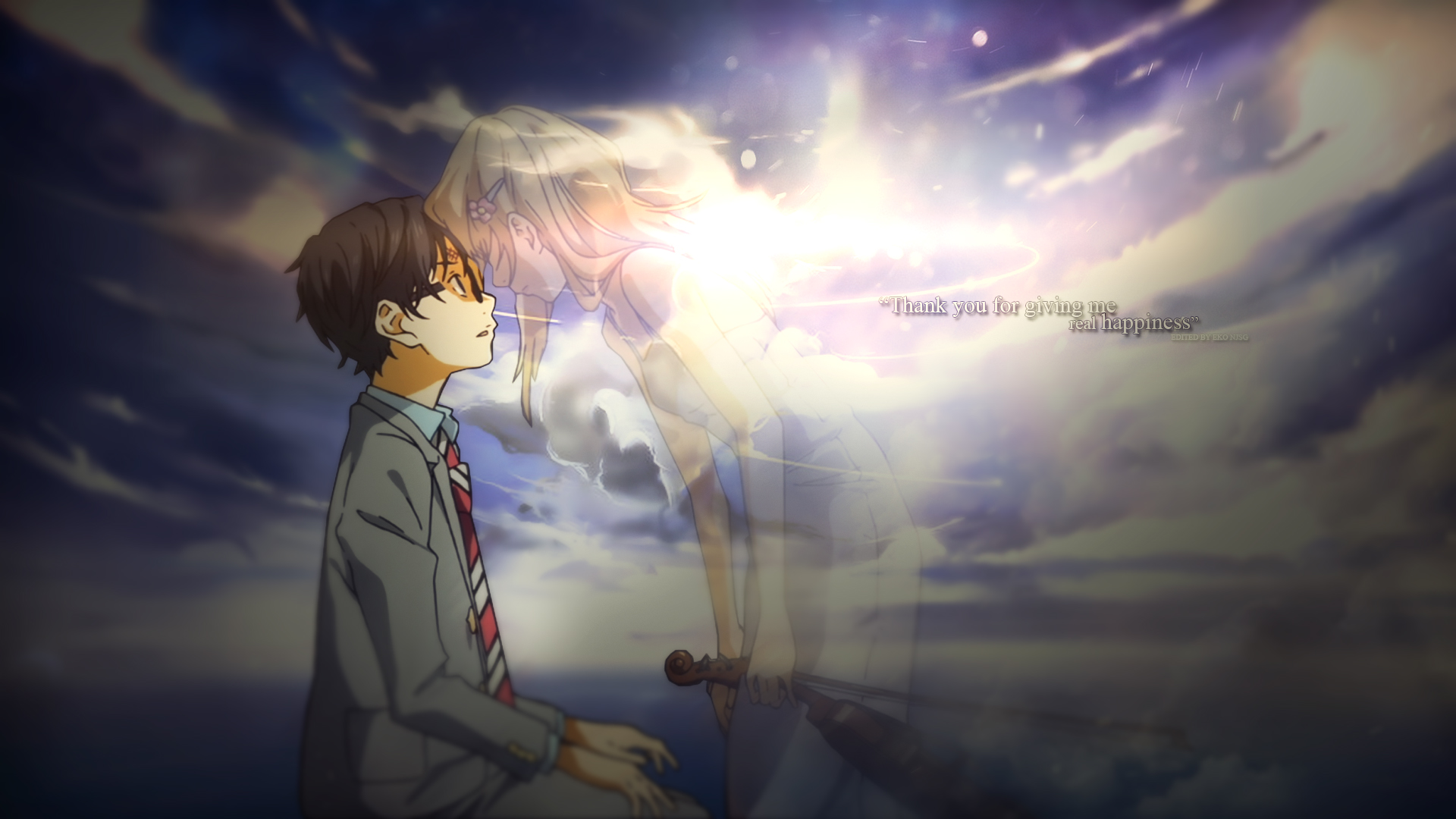 Detail Shigatsu Wa Kimi No Uso Hd Wallpaper Nomer 54