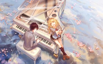 Detail Shigatsu Wa Kimi No Uso Wallpaper Nomer 54